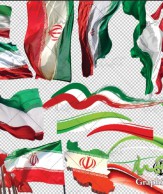 دانلود پرچم لایه باز ایران